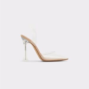 Aldo Cream and Tan Stiletto Heels